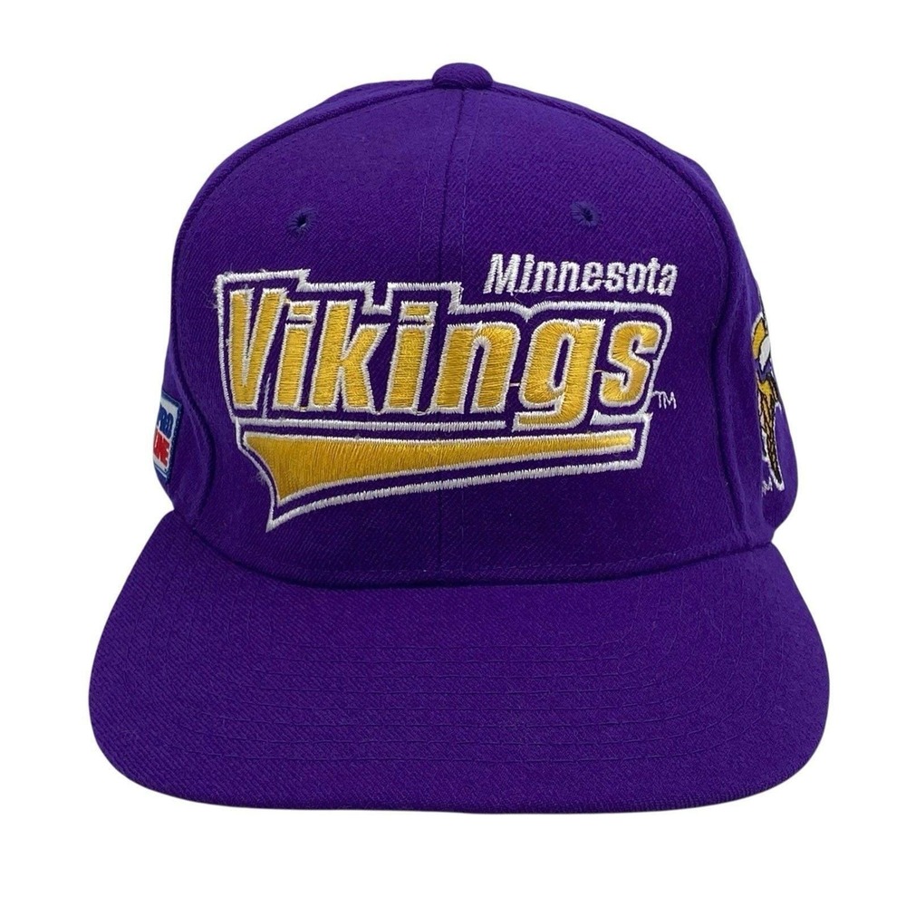 Vintage Starter Minnesota Vikings Snapback Hat NFL Pro Line 100% Wool